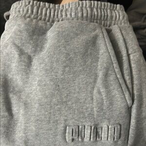 PUMA Kids Gray Jogger Pants